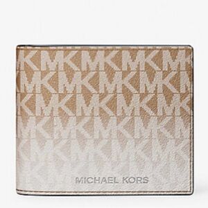 Michael Kors Brown and Cream Wallet